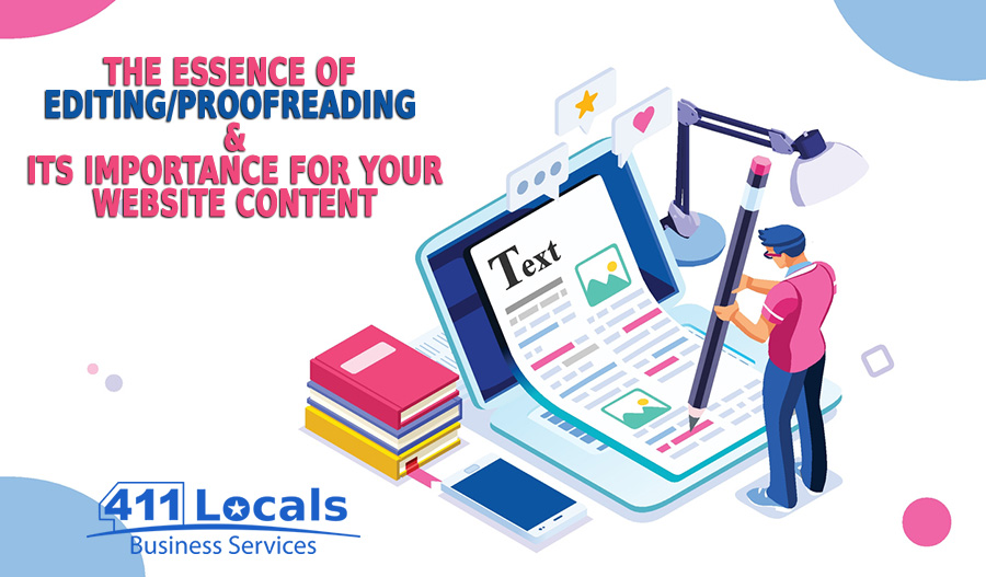 proofreading website content
